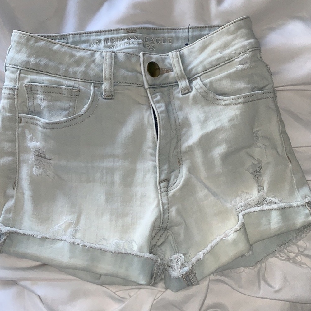 American eagle jean shorts